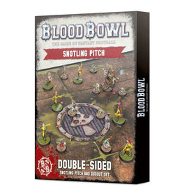 Blood Bowl Snotling Team Pitch & Dugouts (Older Style - Reduced to Clear)