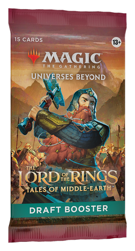 Magic the Gathering: Lord of the Rings: Tales of Middle-Earth - Draft Booster Pack (15 Cards)