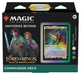 Magic the Gathering: Lord of the Rings: Tales of Middle-Earth - Commander Deck Food and Fellowship
