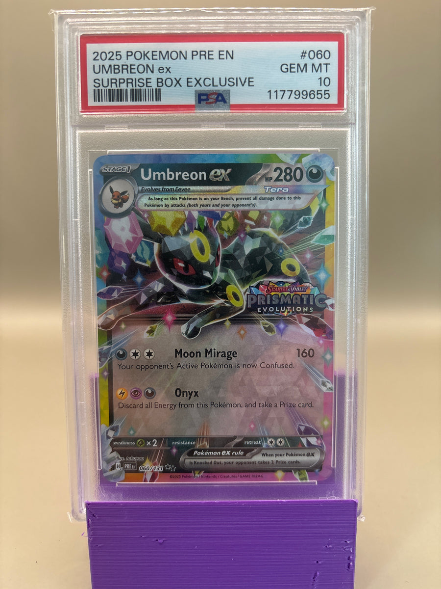 PSA 10 GEM Mint - Umbreon Ex #060 Pokémon Prismatic Evolution