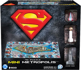 Superman 4D Mini Metropolis 833 Piece