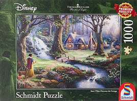 Schmidt Spiele 59485 Thomas Kinkade Disney Snow White Jigsaw Puzzle, Multi-Colour