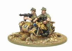 Afrika Korps Motorcycle & Sidecar