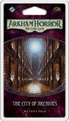 Arkham Horror: The Card Game – The City of Archives: Mythos Pack - Reduced to Clear