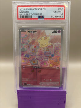 PSA 10 GEM Mint - Milcery #152 Pokémon Stellar Crown, Graded