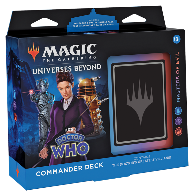 doctor who magic the gathering booster box Magic the Gathering: Doctor Who Commander Deck| XPG Online