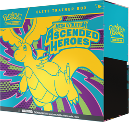 ***PREORDER*** Pokemon Mega Evolution Ascended Heroes Elite Trainer Box