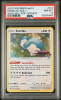 2020 Pokemon Sword & Shield Vivid Voltage #131 Snorlax-Holo Vivid Voltage-Cosmos PSA 8