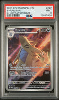2023 Pokemon Pal En-Paldea Evolved #222 Tyranitar Illustration Rare PSA 9