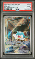 2023 Pokemon Pal En-Paldea Evolved #206 Quaxly Illustration Rare PSA 9