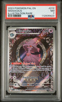 2023 Pokemon Pal En-Paldea Evolved #212 Mismagius Illustration Rare PSA 7