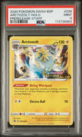2020 Pokemon Swsh Black Star Promo #036 Arctozolt-Holo Prerelease-Staff PSA 9