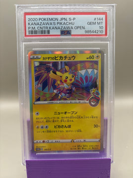 PSA 10 GEM Mint - Kanazawa's Pikachu #144 JPN Pokemon Center Kanazawa Open, Graded