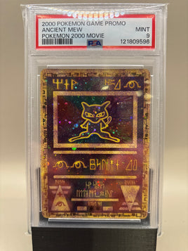 PSA 9 Mint -Ancient Mew Pokemon 2000 Game Promo, Movie , Graded
