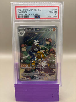 PSA 10 GEM Mint - Excadrill #174 Pokémon Temporal Forces, Graded