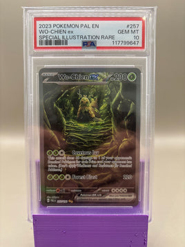 PSA 10 GEM Mint - Wo-Chien #257 Pokémon Paldea Evolved, Graded