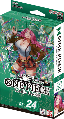 One Piece Card Game: Starter Deck (ST-24) - Green Jewelry Bonney
