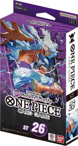One Piece Card Game: Starter Deck (ST-26) - Purple/Black Monkey D Luffy
