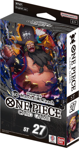 One Piece Card Game: Starter Deck (ST-27) - Black Marshall D Teach