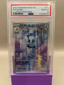 PSA 10 GEM Mint - Poliwhirl #176 Pokémon Scarlet & Violet, Graded