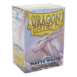 Dragon Shield Matte White Sleeves (100)