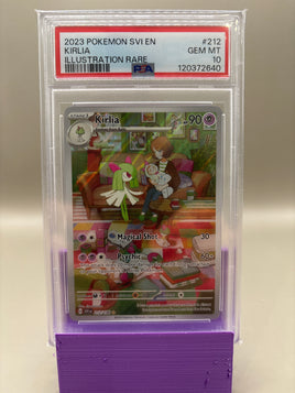 PSA 10 GEM Mint - Kirlia #212 Pokémon Scarlet & Violet, Graded