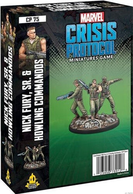 Nick Fury Sr and Howling Commandos: Marvel Crisis Protocol