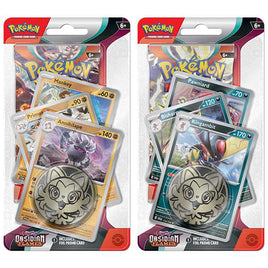 Pokemon TCG: Scarlet & Violet 3 Obsidian Flames Premium Checklane Display