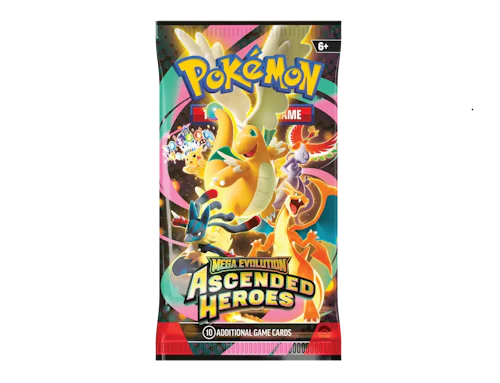 Pokemon Mega Evolution Ascended Heroes - Booster Pack| XPG Online Pokemon Mega Evolution Ascended Heroes - Booster Pack| XPG Online