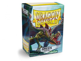 Dragon Shield : Matt Green Sleeves (100)