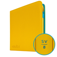 Zip Binder SV8 - 12 Pocket Card Binder - Vault X
