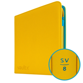Zip Binder SV8 - 12 Pocket Card Binder - Vault X