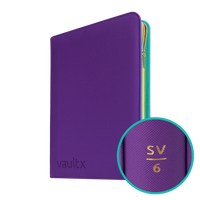 Zip Binder SV6 - 9 Pocket Card Binder - Vault X