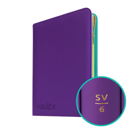 Zip Binder SV6 - 9 Pocket Card Binder - Vault X