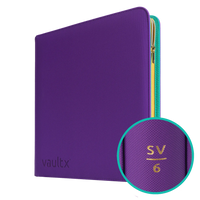 Zip Binder SV6 - 12 Pocket Card Binder - Vault X