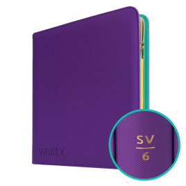 Zip Binder SV6 - 12 Pocket Card Binder - Vault X