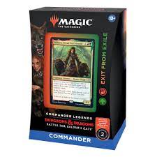 Commander Legends: Battle for Baldur's Gate Commander Deck Exit from Exile