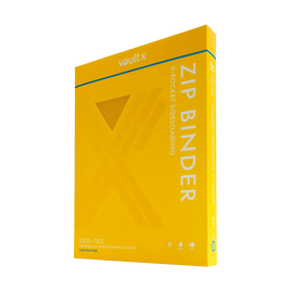 Zip Binder SV8 - 9 Pocket Card Binder - Vault X