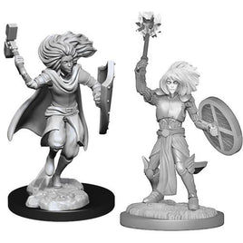 D&D Unpainted Minis - W14 Changeling Clerics